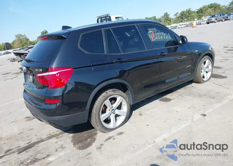 2017 BMW X3 xDrive35I from USA, damaged, VIN 5UXWX7C5XH0U41022